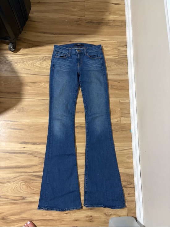 J Brand Denim - J Brand Women's Dark Blue Flare Jeans